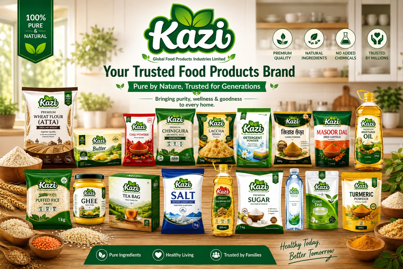 Bangladesh brands on gradient background