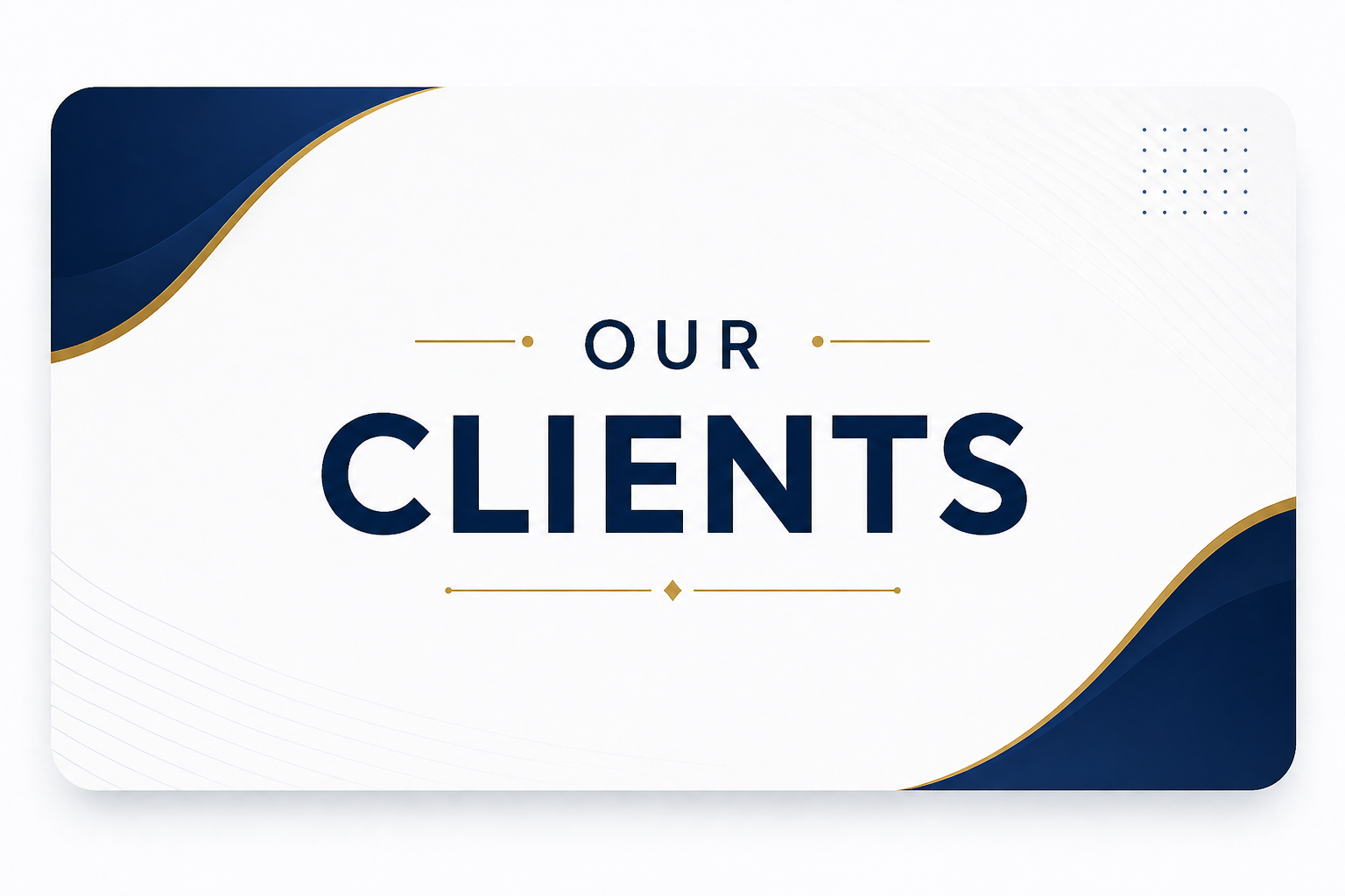 Our Clients