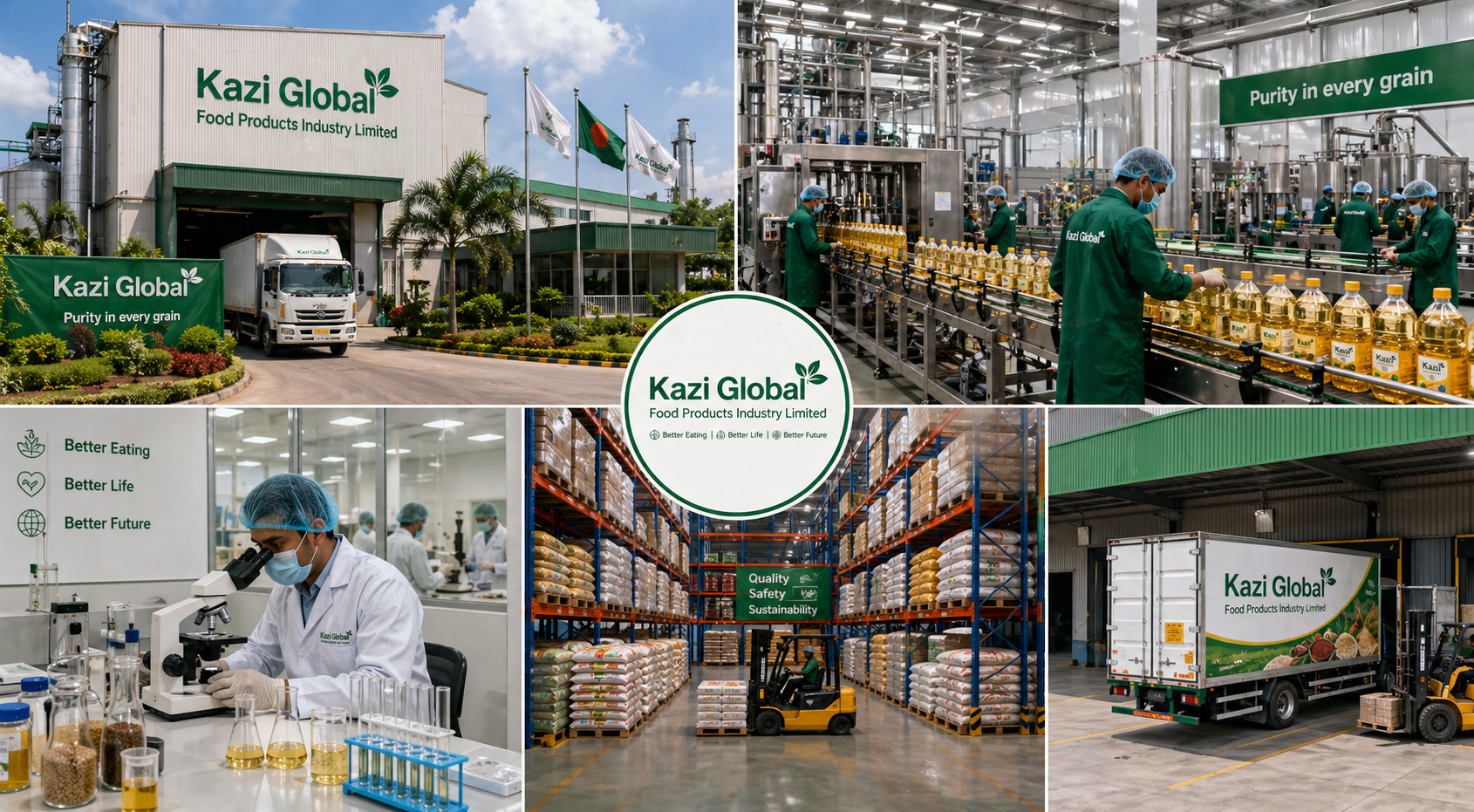 Grand opening ceremony of Kazi Global Food Products Industry Limited factory in Bangladesh
