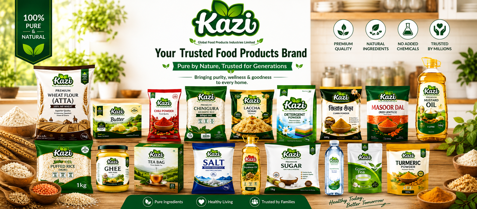 Grand opening ceremony of Kazi Global Food Products Industry Limited factory in Bangladesh