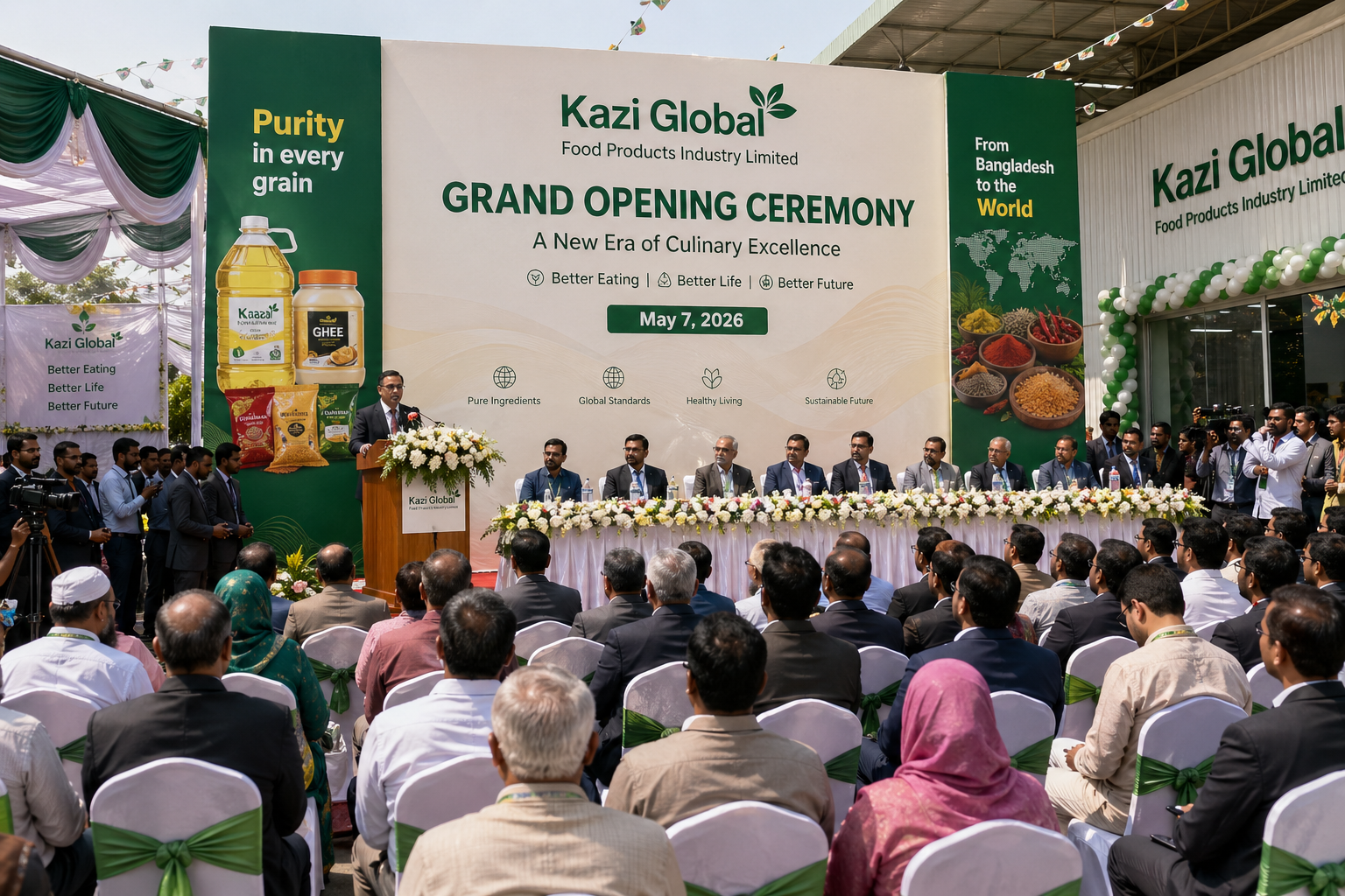 Opening Ceremony of Kazi Global Food photo 1