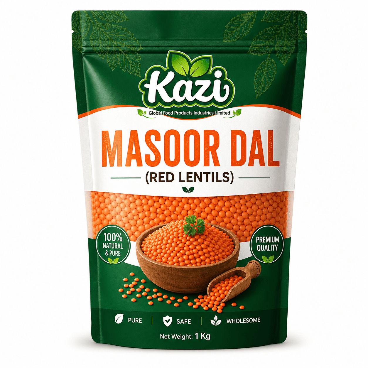 Kazi Premium Masoor Dal